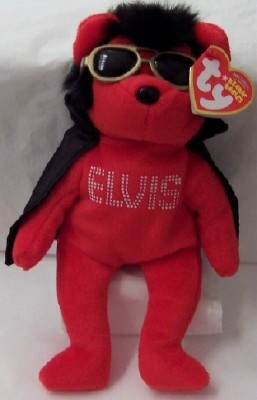 elvis ty beanie baby