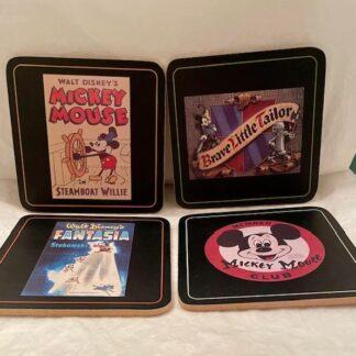 Disney Mickey Mouse Coasters #4 New Front