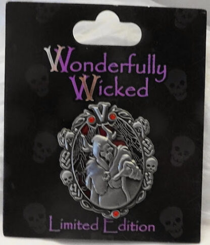 Disney Wonderfully Wicked Horned King Villain Limited Edition Pin New On Card Front