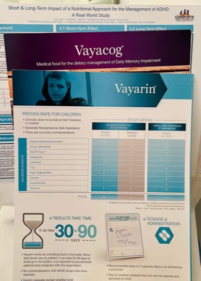 Vayarin Vayacog Medical Brochures New With Bonus Chart