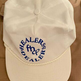 Healers Vs. Dealers Cap White Used Front